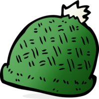 sombrero de invierno de dibujos animados png