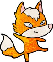 personagem de desenho animado de raposa png
