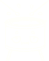 Beating Drum Chalk Drawing png