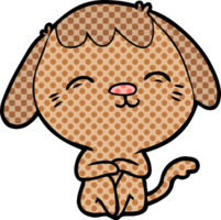 happy cartoon dog png