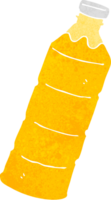 tecknad serie orange juice flaska png