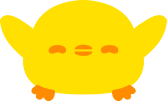 uccellino simpatico cartone animato png