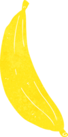 tecknad glad banan png