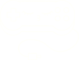 dessin à la craie du contrôleur de la console png