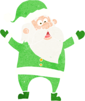 Cartoon-Weihnachtsmann png