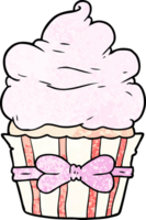 cartoon fancy cupcake png