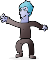 Cartoon-Vampir-Mann png