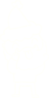 Christmas Man Chalk Drawing png