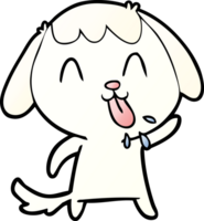 cão bonito dos desenhos animados png