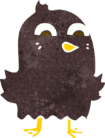 lustiger Cartoon-Vogel png