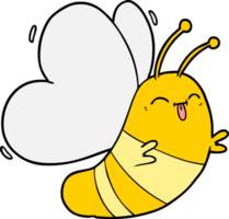 lustiger Cartoon-Schmetterling png