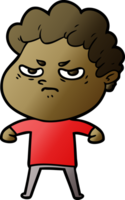 cartoon angry man png