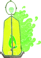 cartoon spooky lantern png