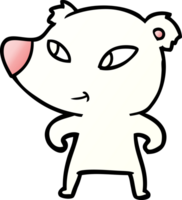 polar bear cartoon png