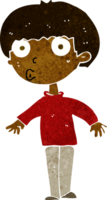 cartoon surprised boy png