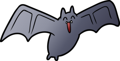 spooky cartoon bat png