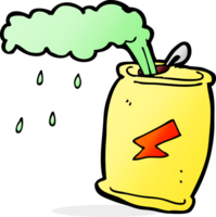 cartoon fizzing soda can png