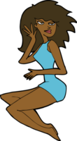 cartone animato sexy donna png