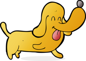 cartoon happy dog png