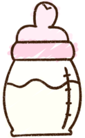 Baby Bottle Chalk Drawing png