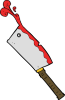 cartoon meat cleaver png