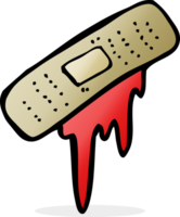 cartoon bloody plaster png