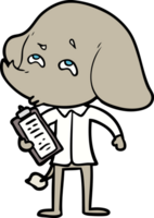 tecknad serie elefant minns png