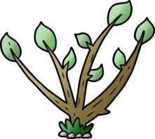 cartoon sprouting plant png
