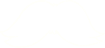 dessin à la craie moustache png