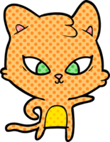 gato bonito dos desenhos animados png