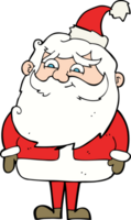 Cartoon-Weihnachtsmann png