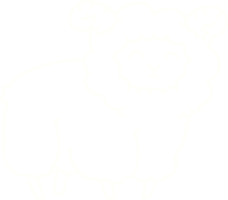 dessin à la craie de mouton png