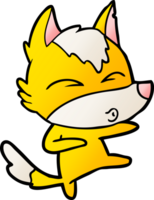 fox cartoon character png