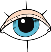 cartoon tattoo eye symbol png