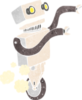 robot drôle de dessin animé png