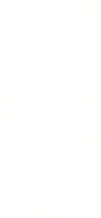 dibujo de tiza de hombre de navidad png