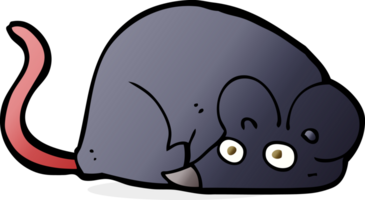 souris blanche de dessin animé png