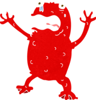 sapo venenoso dos desenhos animados png