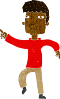 cartoon dancing man png