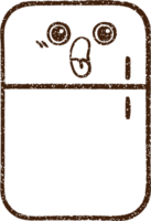 Refrigerator Charcoal Drawing png