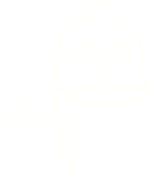 dibujo de tiza de campana png