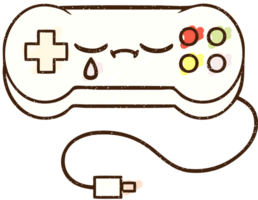 Gamecontroller-Kreidezeichnung png