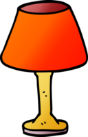 Cartoon-Doodle dekorative Lampe png