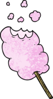 cartoon candy floss png