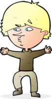 cartoon suspicious man png