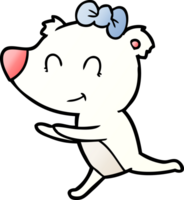 polar bear cartoon png