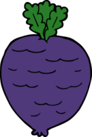 cartoon root vegetable png