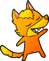 fox cartoon character png