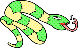 cartoon hissing snake png