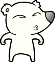 polar bear cartoon png